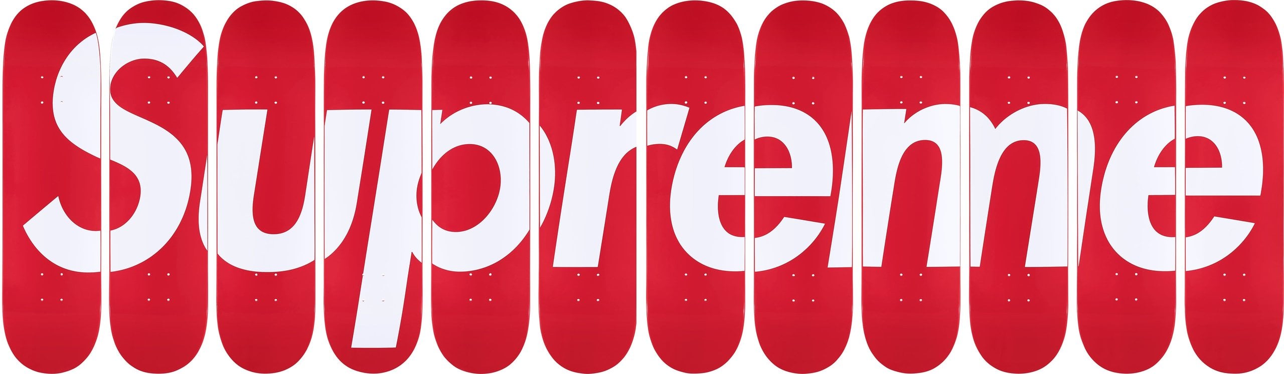 Box Logo Skateboards (Set of 12)